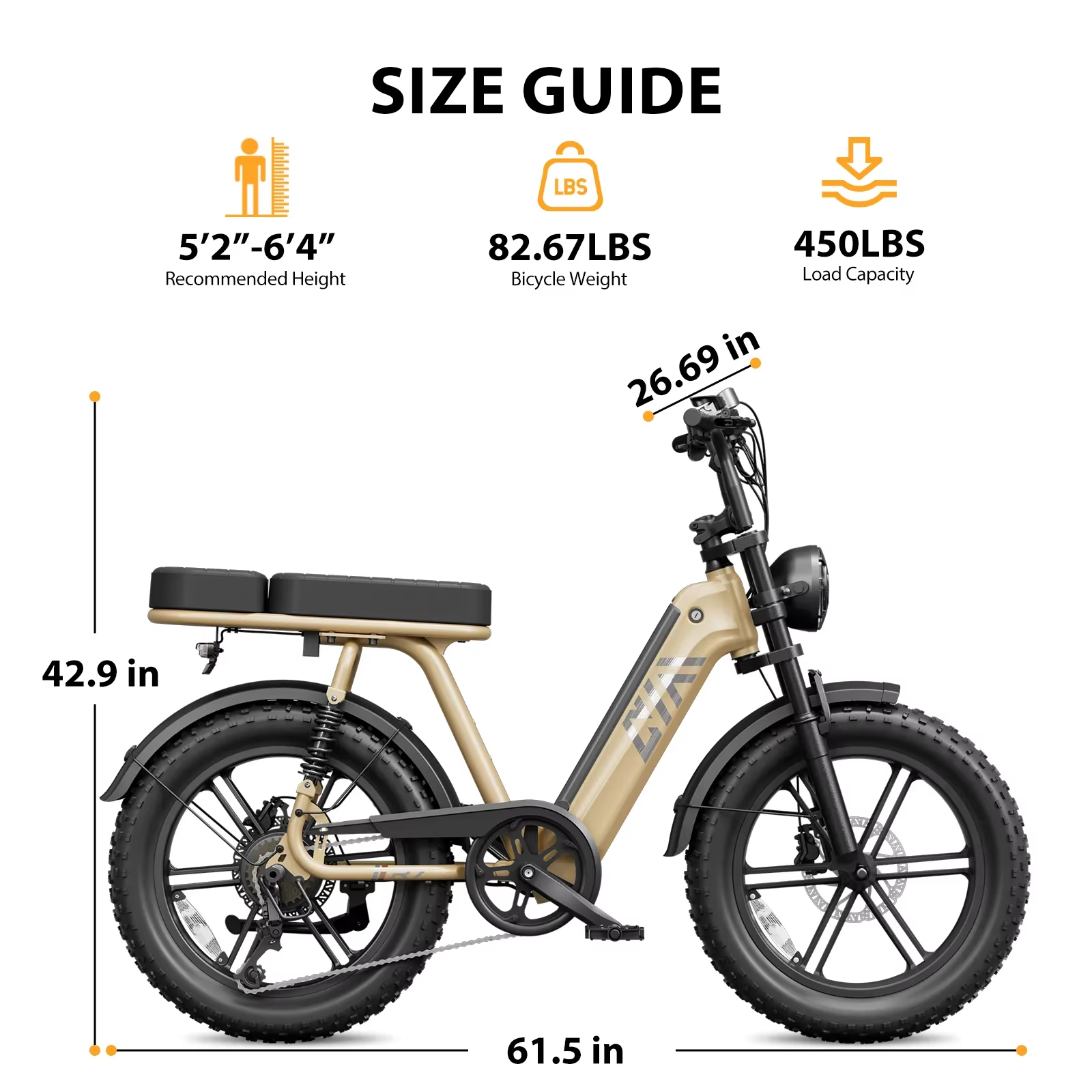 SAIBIKE TERETNI BICIKL NOSIVOST 200KG - Slika 9